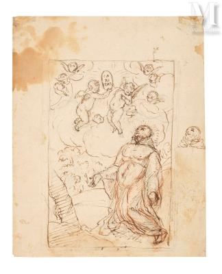 Saint Francis in ecstasy