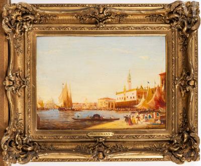 Venice, the pool in front of Saint Mark