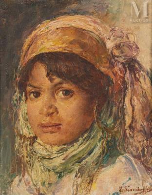 Portrait of a young girl