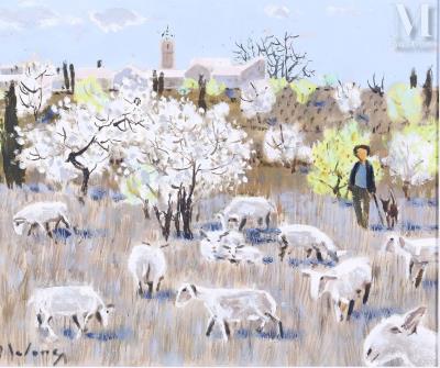 The shepherd in Saint Césaire