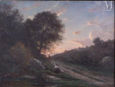 Walk at dusk