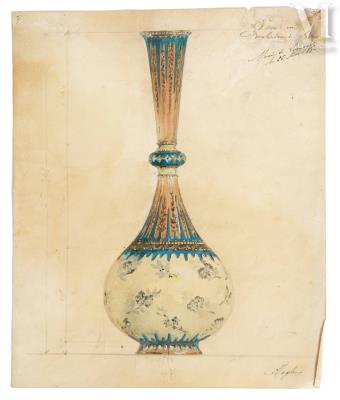 Sèvres porcelain vase from the Musée de Limoges