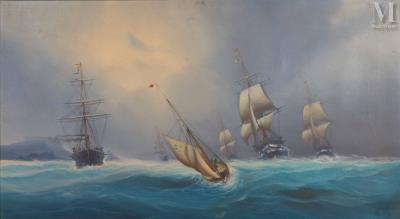 Marine (Sailboats in heavy weather)