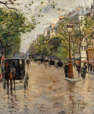 Carriages on the Grand Boulevards