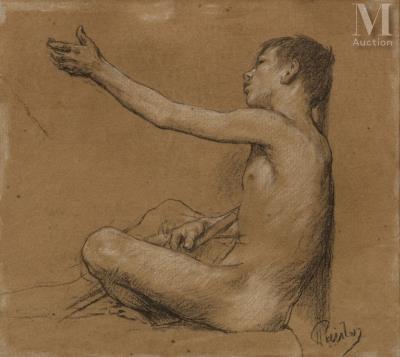 Study for a young beggar