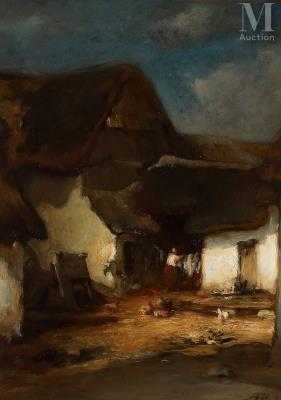 Chickens on a Farm