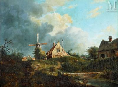 Landscape with Mill