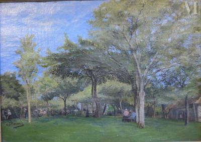 Courtyard of the Saint Simeon Farm