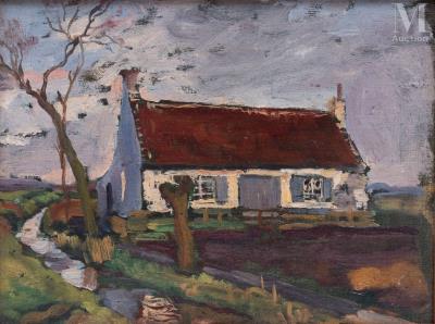 House with thatched roof