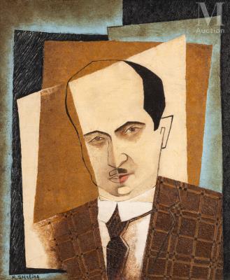 Portrait of painter Victor Barth