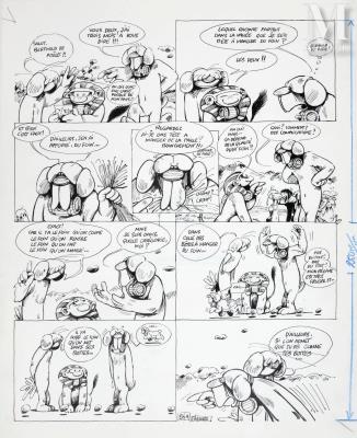 The genius of the Alpages India ink for plates 26A and 26B