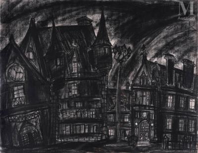 Inn with turrets