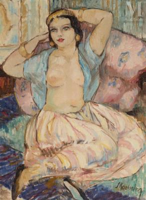 The Odalisque with Clear Eyes by Suzanne Blanche Kaehrling - Auction record, sale price, and art valuation. Compare with similar artists and explore comparable artworks.