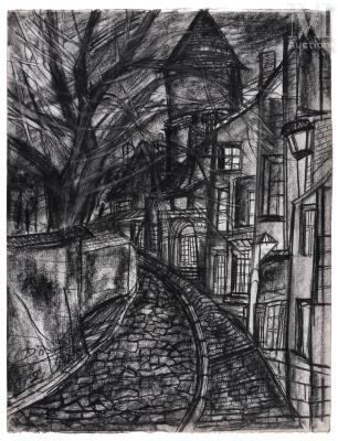 Paved street