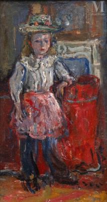 Portrait of France, the artist's daughter