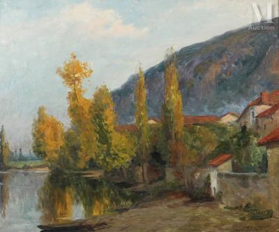 Landscape by the lake