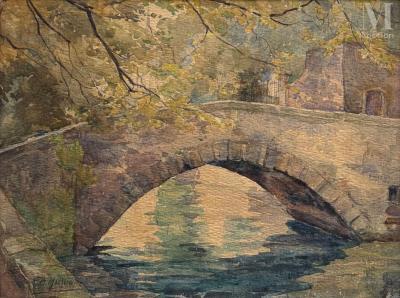 Mead Bridge in Bruges