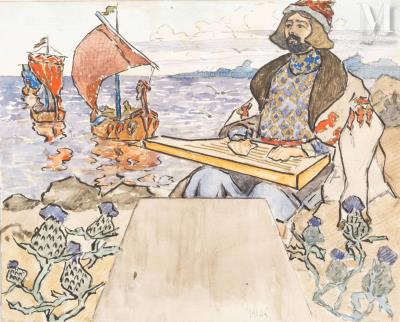 Set design for "Sadko"