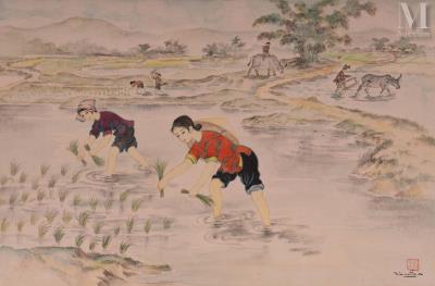 Artwork by Tran Van Tho
