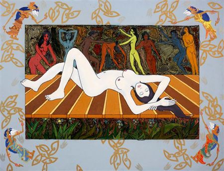 Reclining Nude, 2005 by Rudy Pranadjaya - Auction record, sale price, and art valuation. Compare with similar artists and explore comparable artworks.