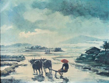 The Plough Team by Menno Meeteren Brouwer - Auction record, sale price, and art valuation. Compare with similar artists and explore comparable artworks.
