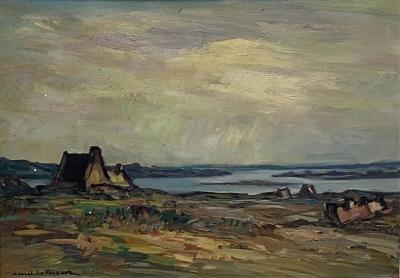 Fishermen's Houses by Marcel Le Toiser - Auction record, sale price, and art valuation. Compare with similar artists and explore comparable artworks.