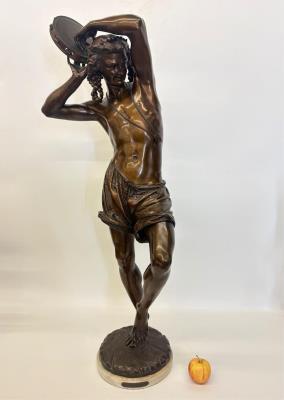 Dancer with tambourine