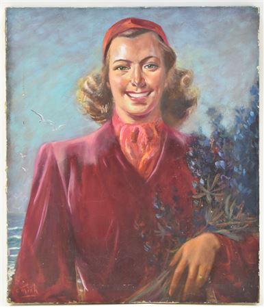 'WOMAN IN RED'