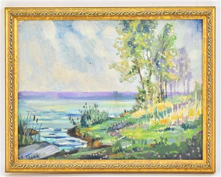 "RIVERSIDE LANDSCAPE"