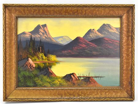 LAKESIDE MOUNTAINSCAPE