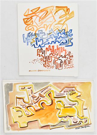 ABSTRACT PAINTINGS (2)