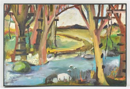'OREGON RIVER LANDSCAPE'