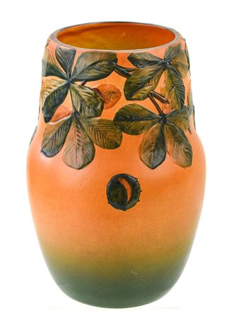 DANISH FOLIATE VASE