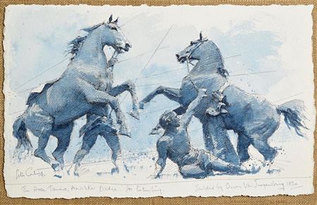 The Horse Tamers, St. Petersburg