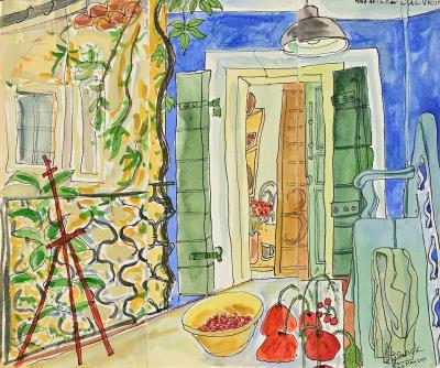 Easel Cucuron