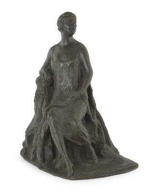 Seated woman
