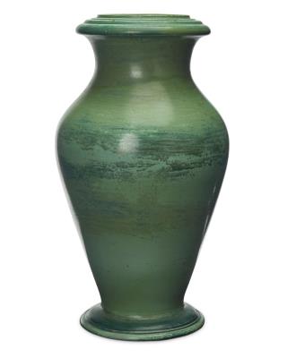 A Louis Comfort Tiffany art pottery vase