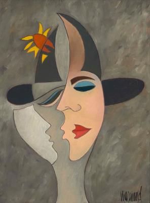 Surrealist face