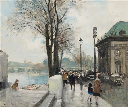 View of Quay, Paris
