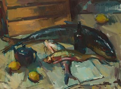 Still life with fish