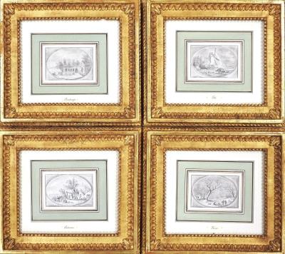 The Four Seasons by Aignan-Thomas Desfriches - Auction record, sale price, and art valuation. Compare with similar artists and explore comparable artworks.