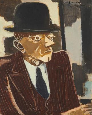 Karl Valentin by Erwin Henning - Auction record, sale price, and art valuation. Compare with similar artists and explore comparable artworks.