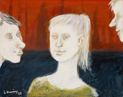 Girl with two boys