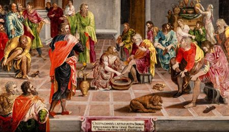 The Washing of the Feet by Lambert Lombard - Auction record, sale price, and art valuation. Compare with similar artists and explore comparable artworks.