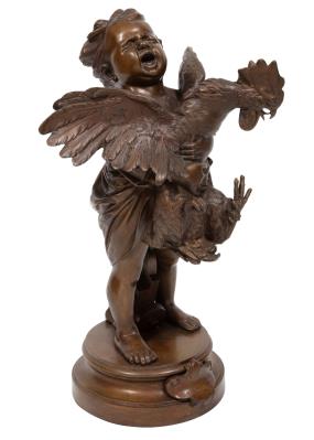 Enfant Au Coq