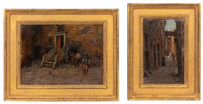 L'albergo della Palla Partielare; Via Di Cavalieri; Chiasso Baroncelli; Vicolo Della Luna; Vicolo Scomparso (4)