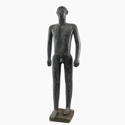 Male Figure by Anton Hiller - Auction record, sale price, and art valuation. Compare with similar artists and explore comparable artworks.