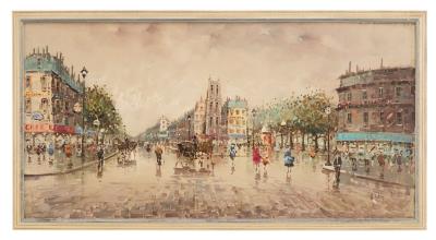 Paris by Antonio DeVity - Auction record, sale price, and art valuation. Compare with similar artists and explore comparable artworks.