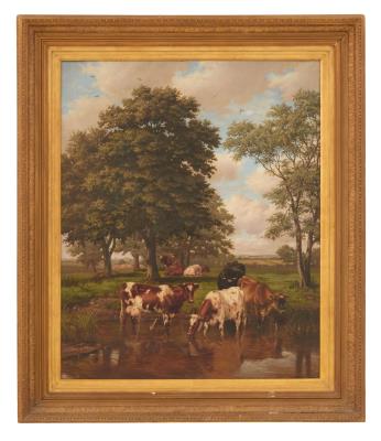 Highland Cattle by Dixon Clark - Auction record, sale price, and art valuation. Compare with similar artists and explore comparable artworks.