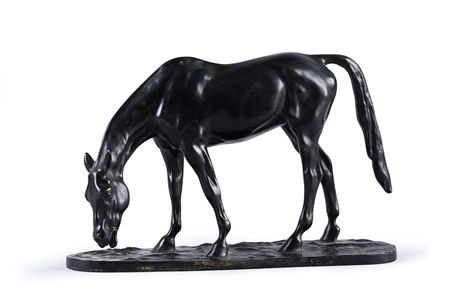 Mare grazing